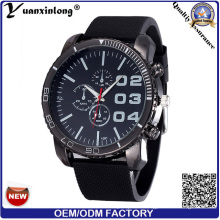 Yxl-175 Промотирования горячие продажи мужские часы большой Циферблат хронограф спортивные часы силиконовые роскошные часы мужчин